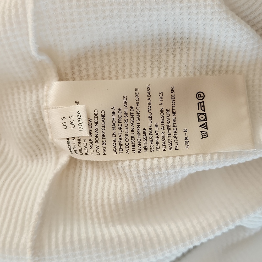 NWOT..Free People thermal top - Picture 6 of 7